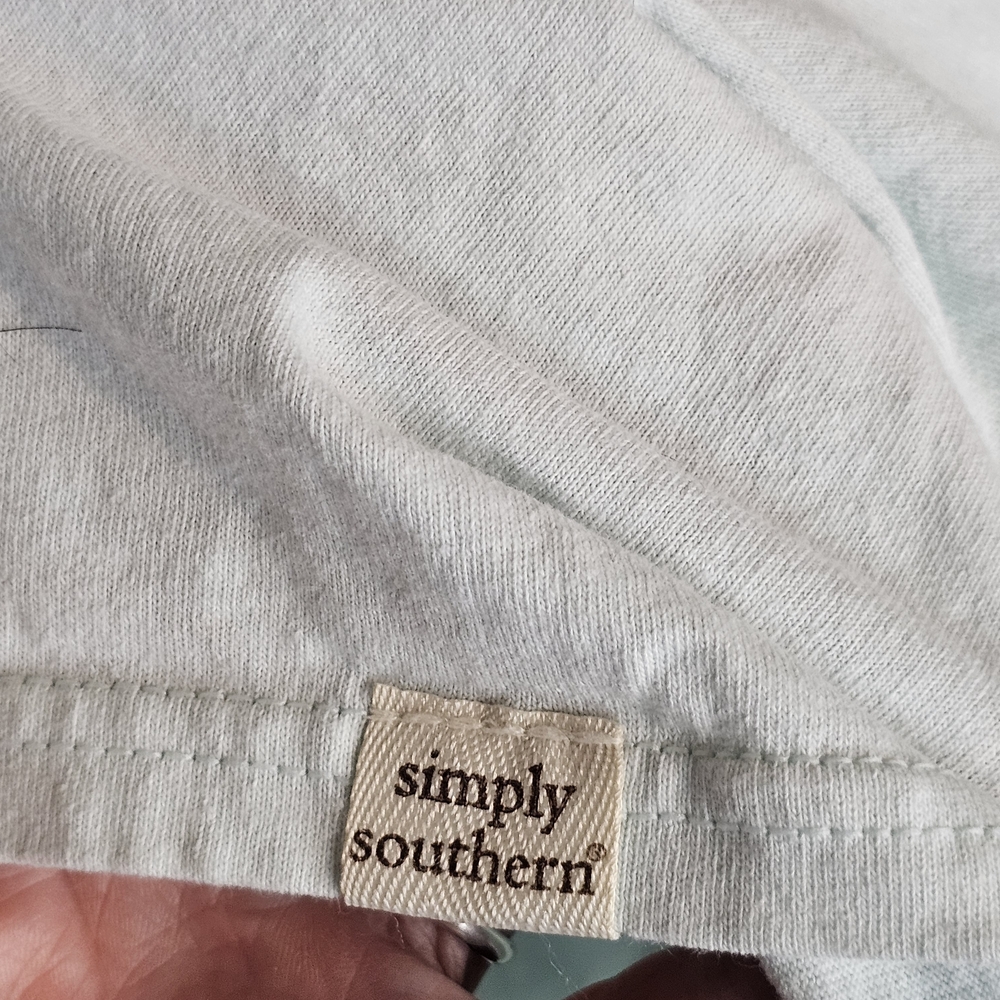 Simply Southern Light Blue Logo T-Shirt - Picture 5 of 5